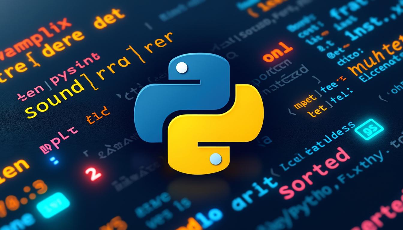 découvrez les fonctions python essentielles len(), round(), split() et sorted() pour optimiser vos programmes et améliorer la gestion des données.
