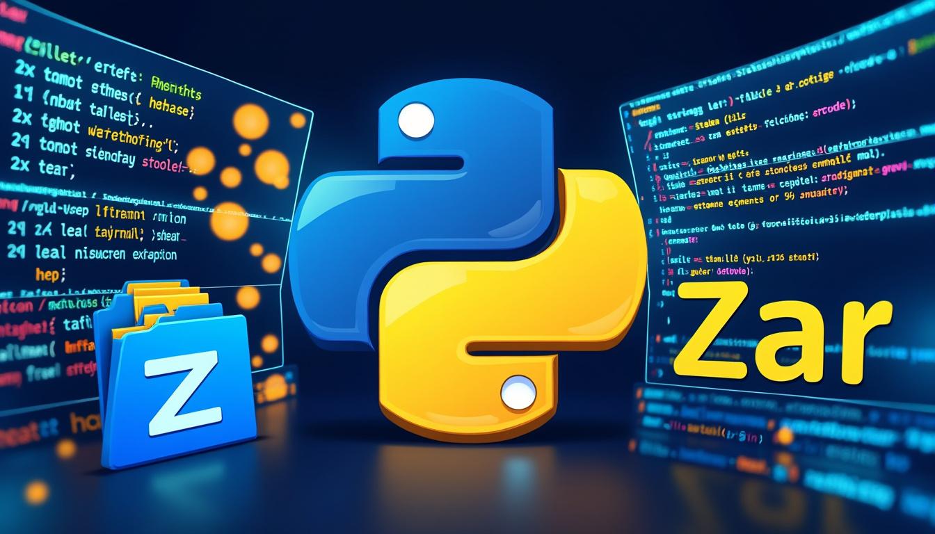 Créer et extraire des archives tar et zip en Python