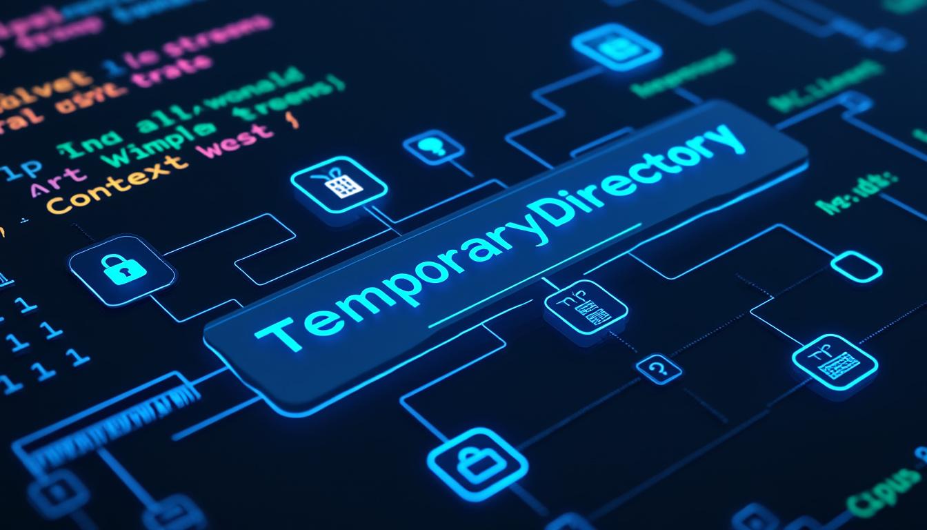 apprenez à créer et gérer efficacement des fichiers temporaires en python grâce au module tempfile, pour une gestion optimisée des fichiers temporaires.