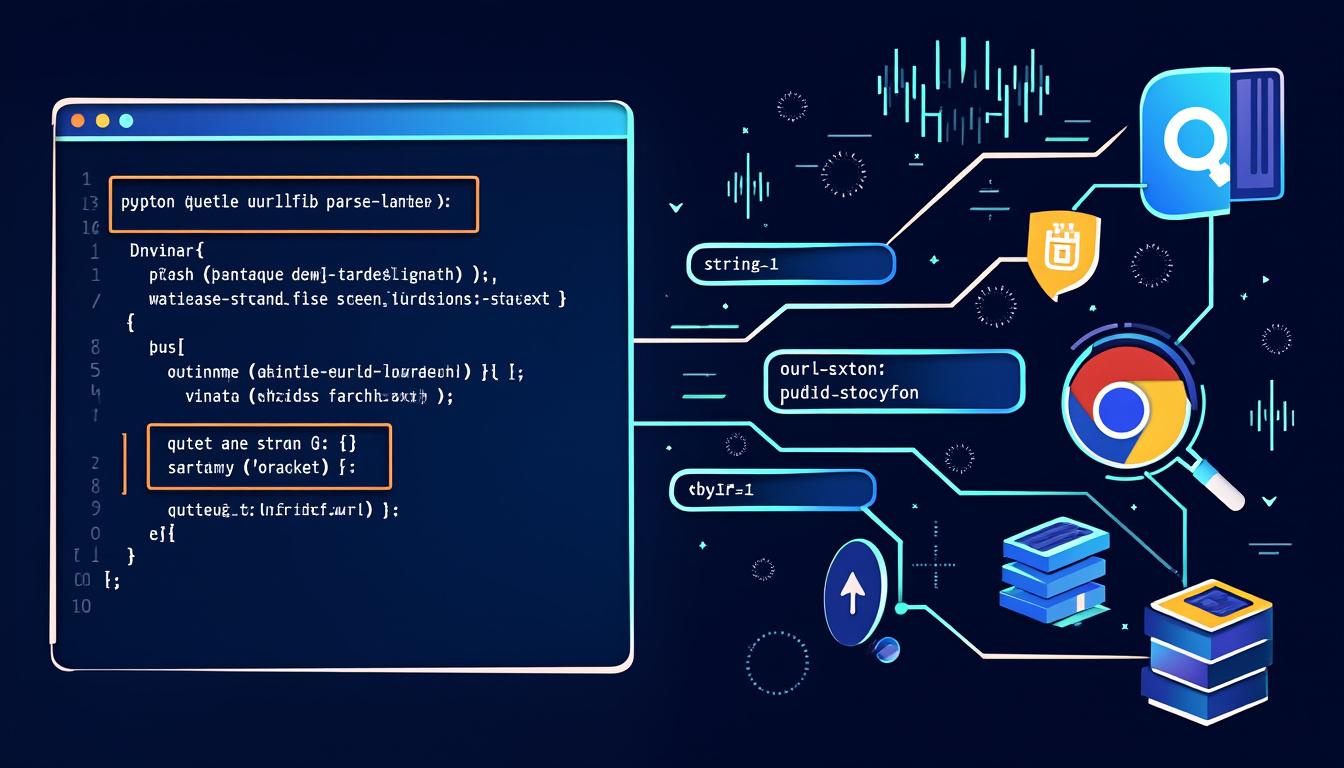 apprenez à encoder et décoder des urls en python avec le module urllib.parse pour manipuler facilement les adresses web dans vos projets.