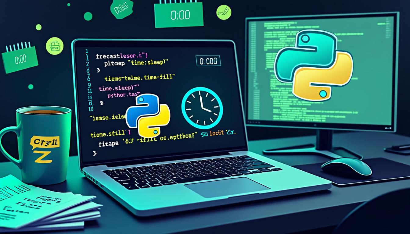 découvrez comment utiliser la fonction time.sleep() en python pour faire une pause dans l'exécution de votre programme et gérer le timing efficacement.