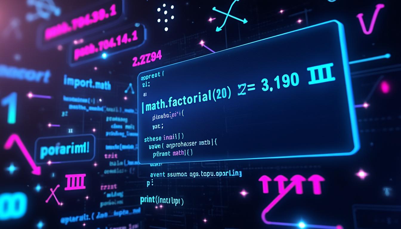 découvrez le module math en python : guide complet des fonctions mathématiques pour optimiser vos calculs et vos scripts.