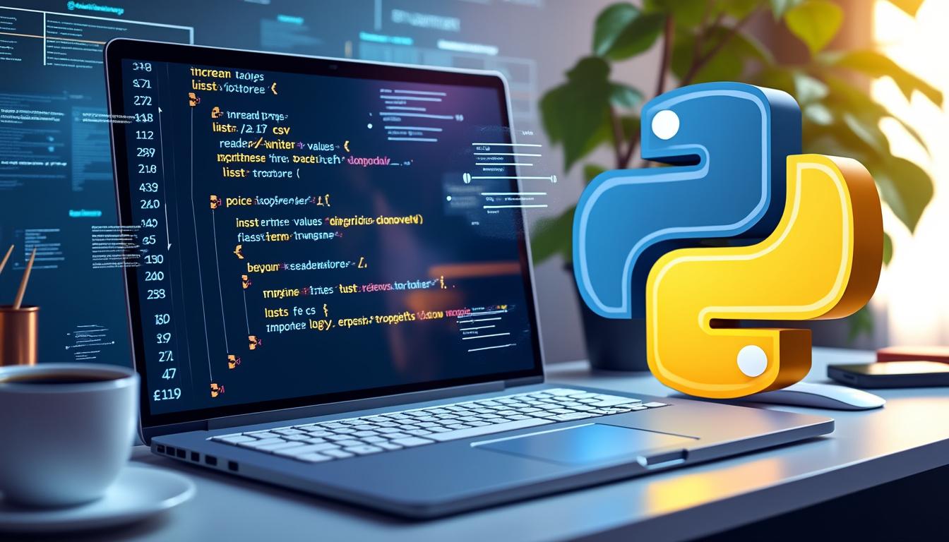 apprenez à lire et écrire des fichiers csv en python grâce à ce guide complet, parfait pour gérer facilement vos données tabulaires.