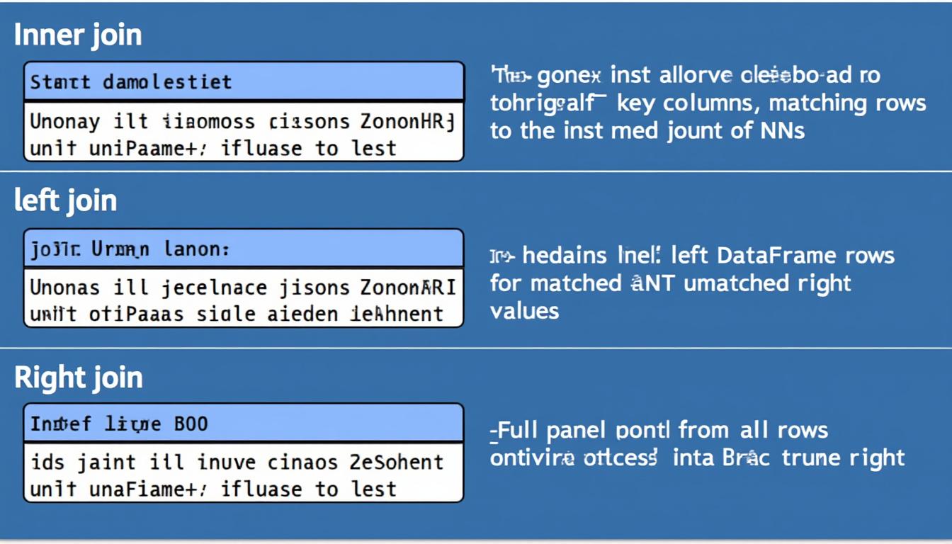 découvrez comment manipuler efficacement des dataframes avec pandas en utilisant les fonctions merge, groupby et filter pour analyser et transformer vos données facilement.