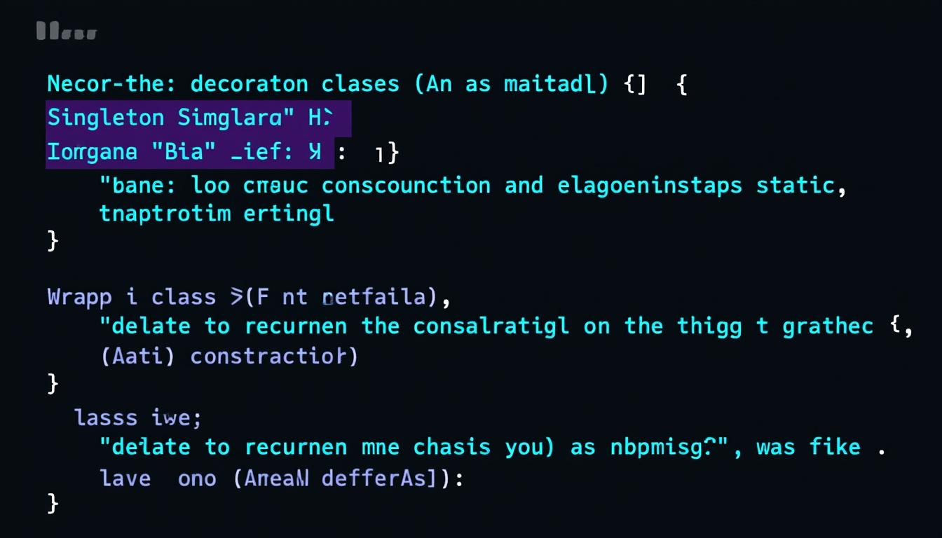 découvrez comment créer des classes singleton en python pour garantir qu'une seule instance d'une classe soit créée, optimisant ainsi la gestion des ressources dans vos applications.