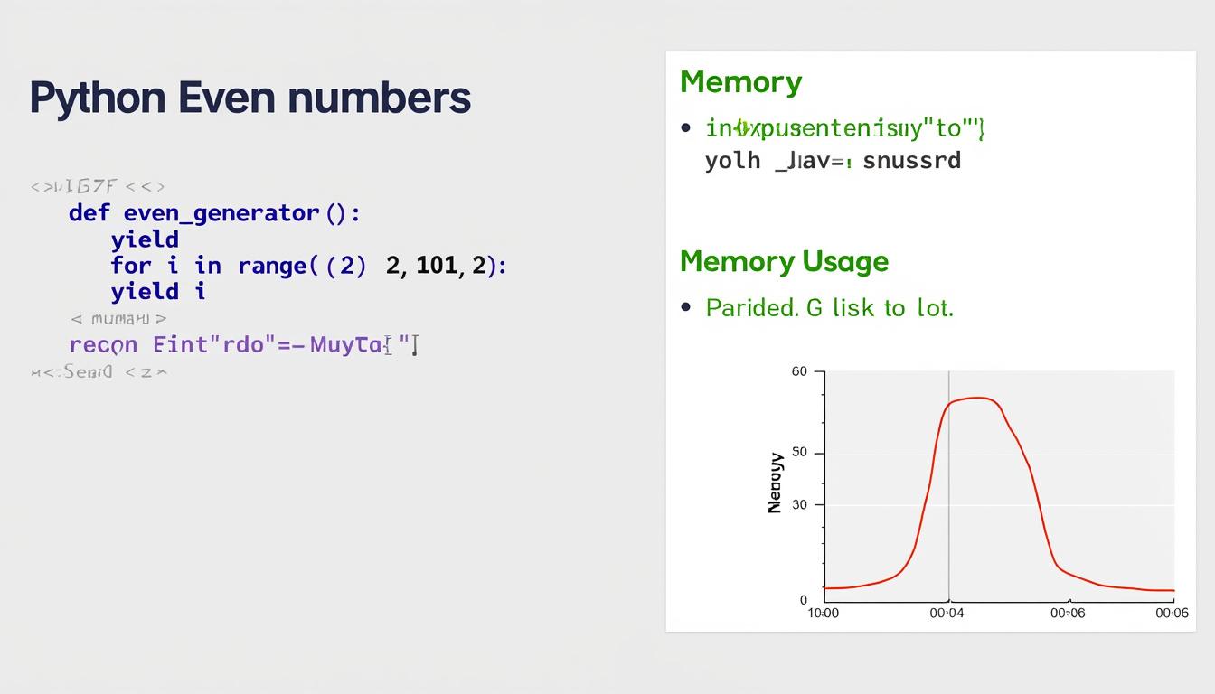 découvrez comment créer des générateurs efficaces en python en utilisant le mot-clé yield pour optimiser la gestion de la mémoire et améliorer les performances de vos boucles.