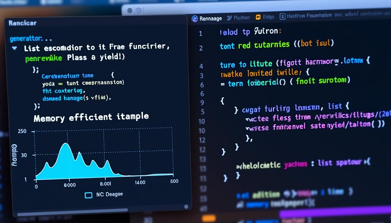 apprenez à créer des générateurs efficaces en python en utilisant le mot-clé yield pour optimiser la gestion de la mémoire et améliorer vos programmes.