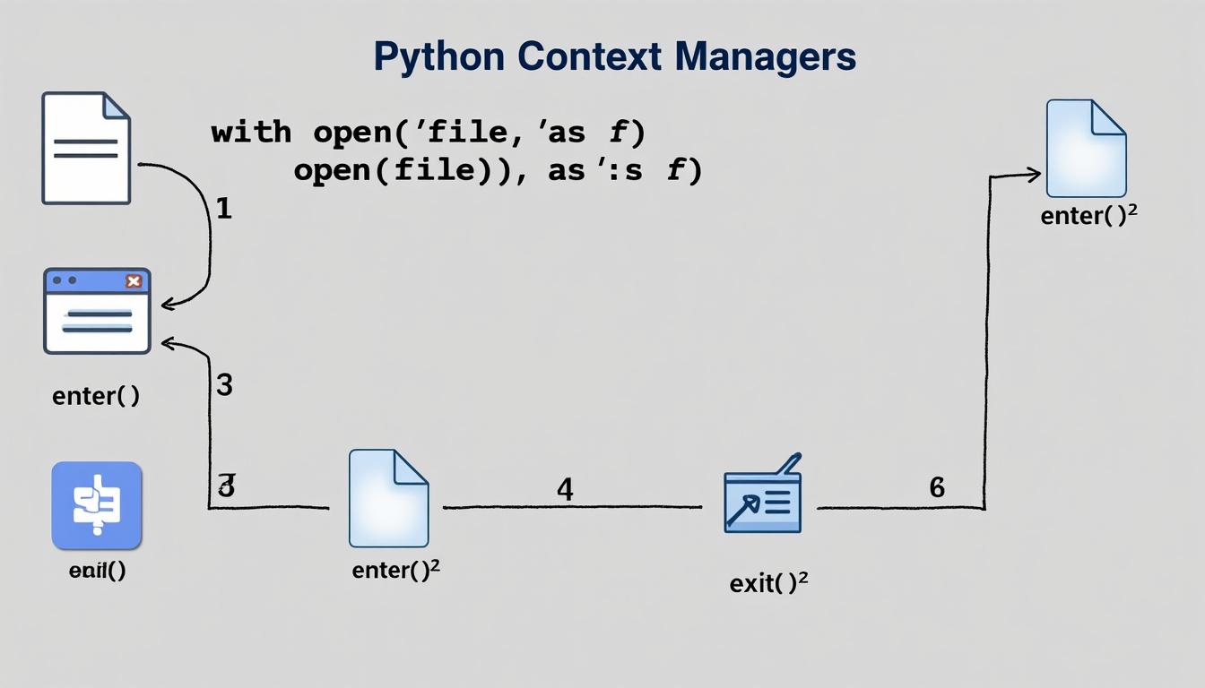 découvrez comment utiliser les context managers en python avec le mot-clé with pour gérer efficacement les ressources et simplifier votre code.