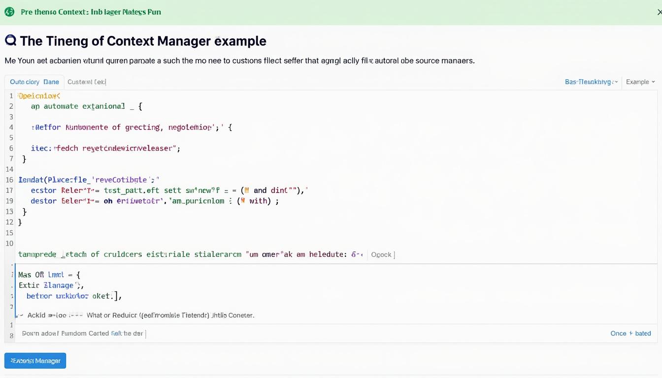 découvrez comment utiliser les context managers en python grâce au mot-clé with pour gérer efficacement les ressources et simplifier votre code.