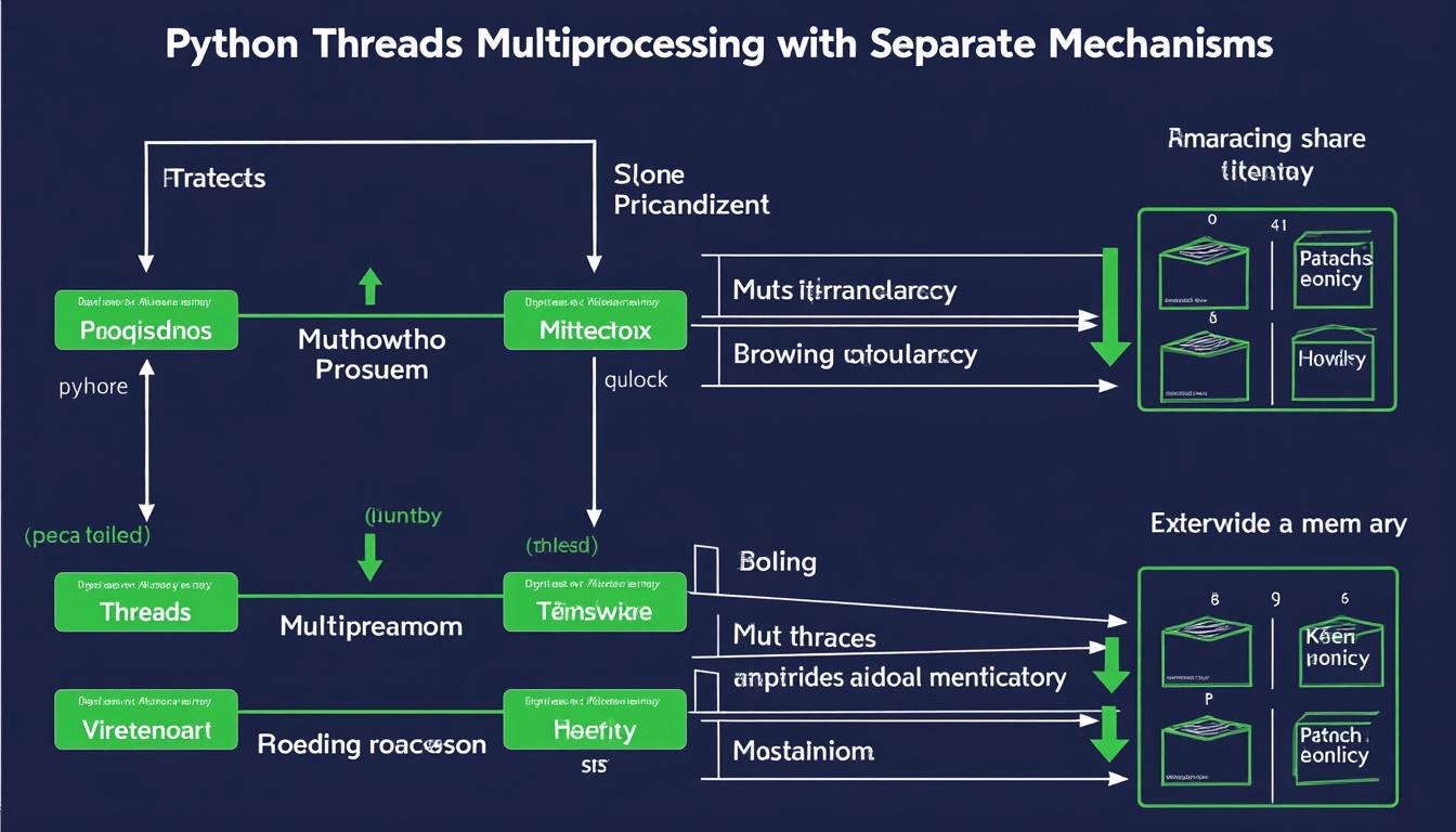 découvrez les différences entre multiprocessing et threading en python, et apprenez à optimiser vos programmes grâce à la parallélisation et la gestion des processus.