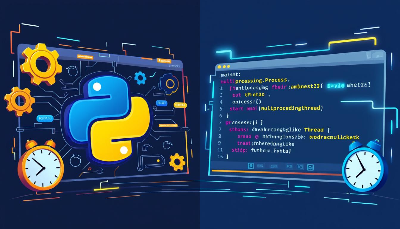 découvrez les différences entre multiprocessing et threading en python, et apprenez à optimiser vos programmes grâce à la parallélisation et aux processus.