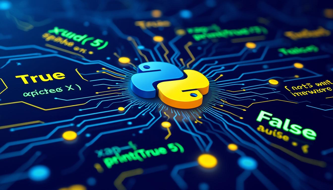 découvrez les fondamentaux des booléens en python, explorez les valeurs true et false, et maîtrisez la logique conditionnelle pour améliorer vos programmes.