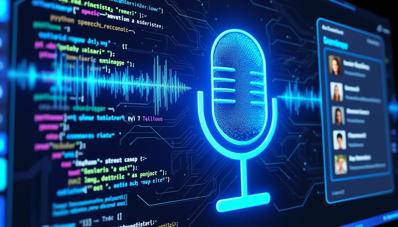 apprenez à créer un système de reconnaissance vocale efficace en utilisant la bibliothèque speechrecognition. ce guide vous accompagne pas à pas pour intégrer la reconnaissance vocale dans vos applications.