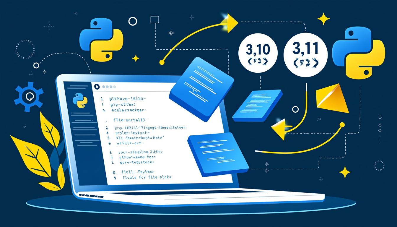 Installer, désinstaller et gérer les versions de Python