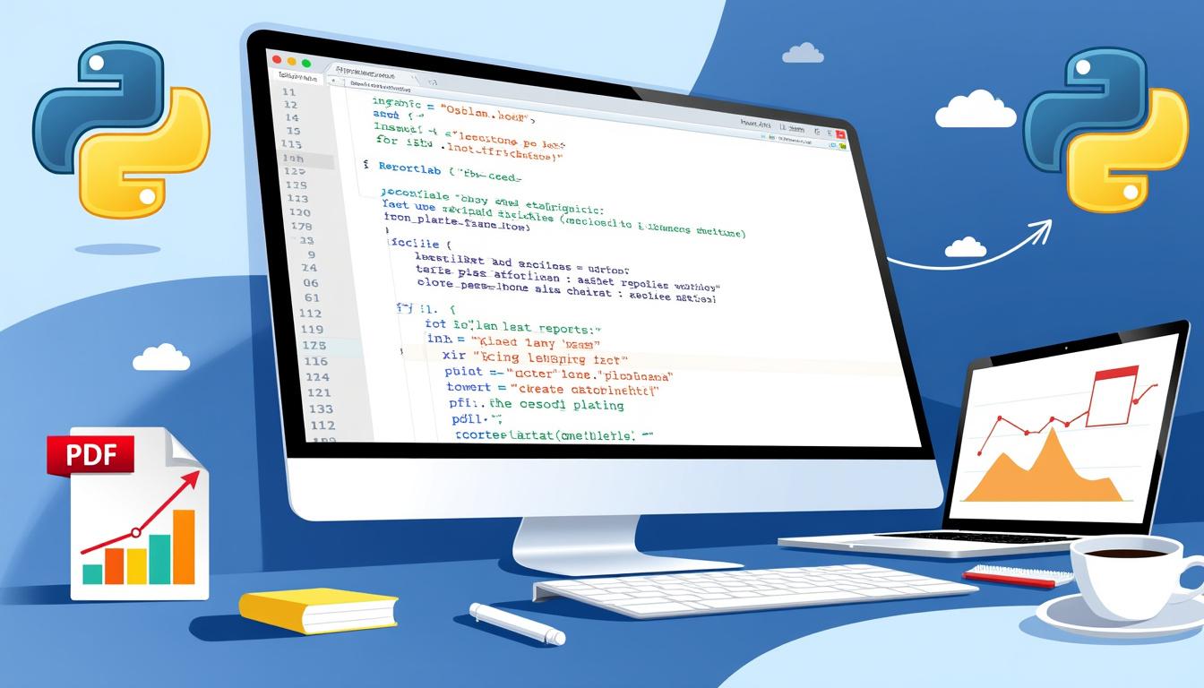 apprenez à créer un rapport pdf professionnel facilement avec reportlab, un outil puissant pour générer des documents pdf personnalisés en python.